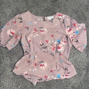 Floral blouse